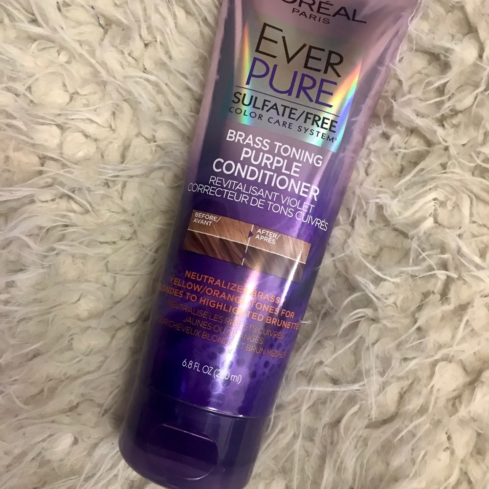 Loreal Ever Pure purple conditioner